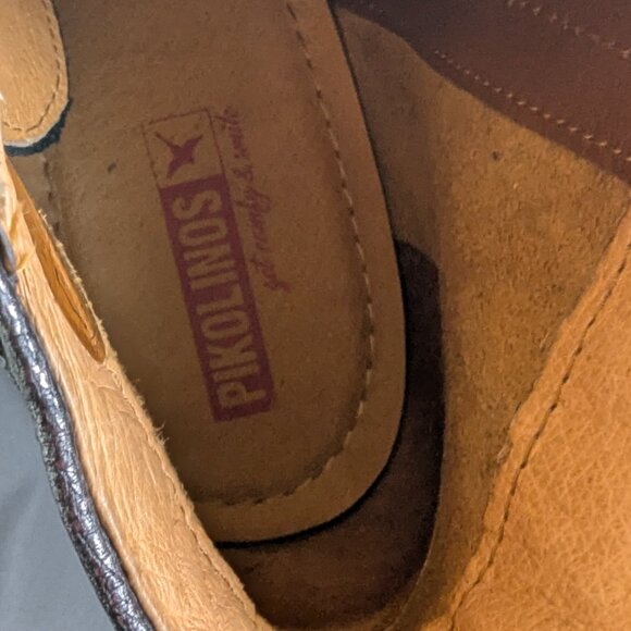 Pikolinos Black Leather Ankle Booties – Size 41 (10 US) - Picture 3 of 8